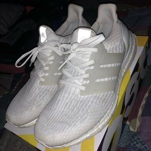 White ultra boosts